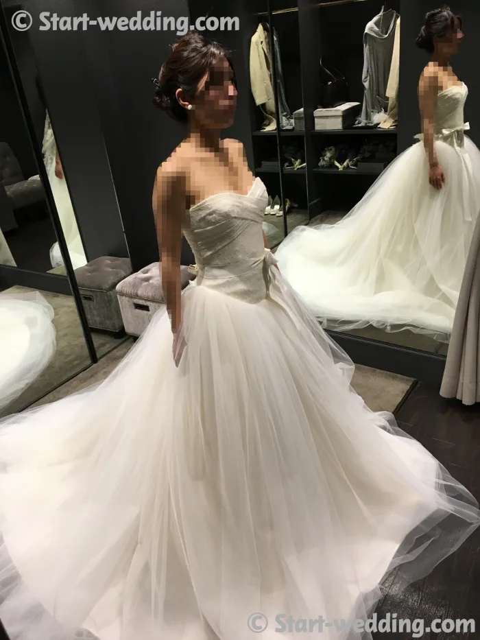 ヴェラウォンのドレス　バレリーナ