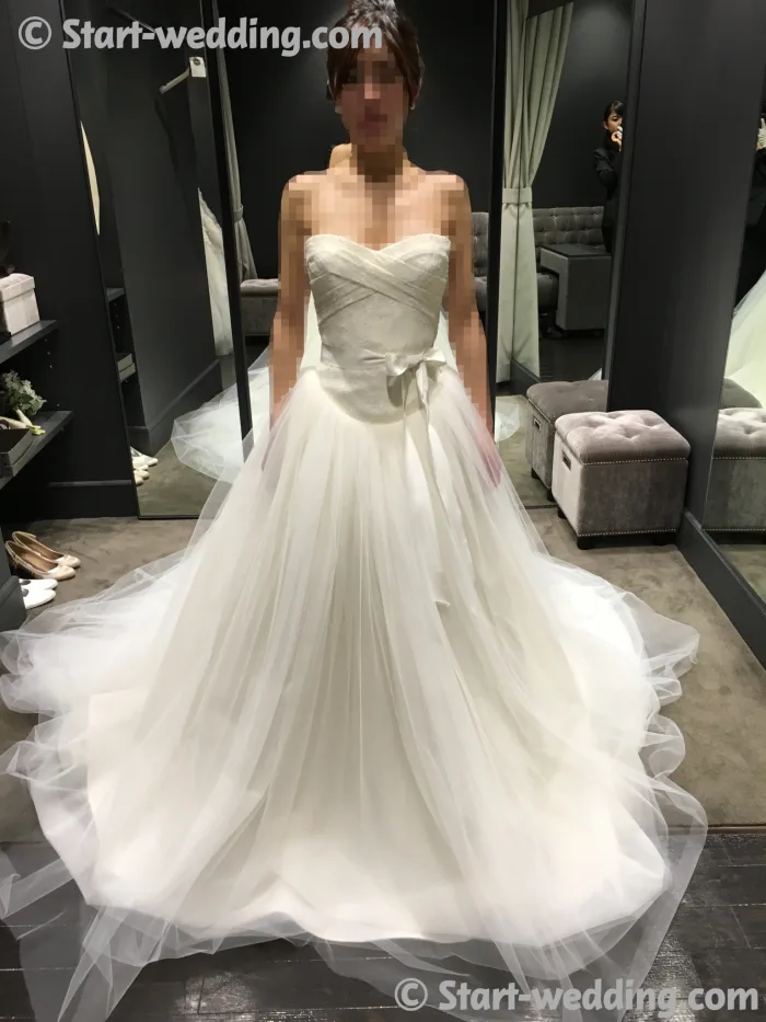 ヴェラウォンのドレス　バレリーナ