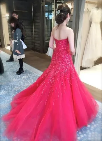 Monique Lhuillier（モニーク・ルイリエ）のウェディングドレス紹介２